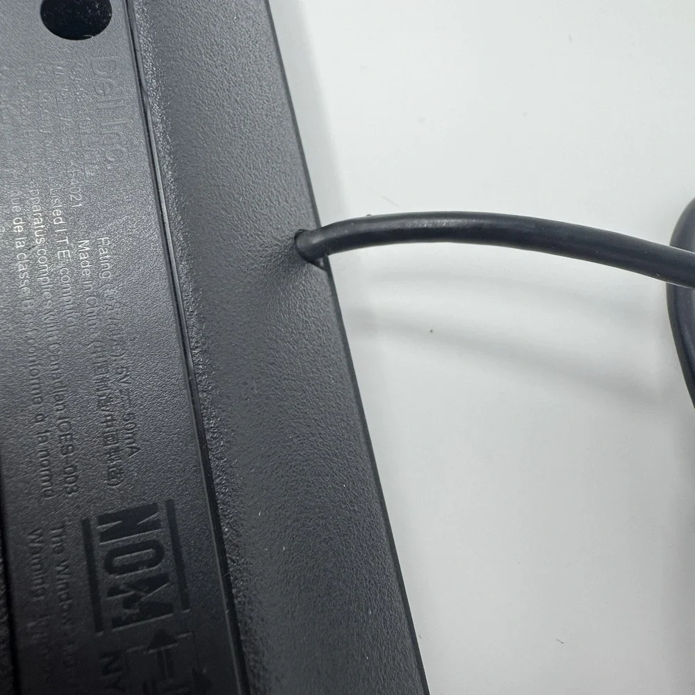 Dell KB212-B USB Quiet Key Keyboard -‎ Black - Tested